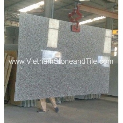 Vietnam White Granite slabs and floor tiles