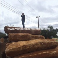 Black And Grey Basalt Slabs From Vietnam